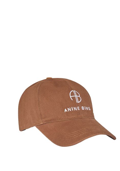 jeremy baseball cap woman brown ANINE BING | S-12-9084220